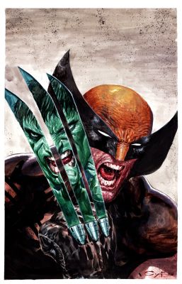 Ardian Syaf | Incredible Hulk #340 Cover Painting Recreation | Romitaman