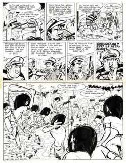 Greg | Rock Derby, La rivière des diamants, planche originale Ã … | Septimus