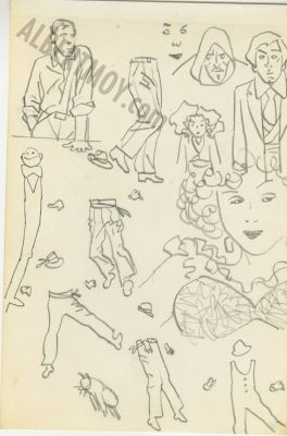 Alex Toth | Sketches Page 292 | Albert Moy