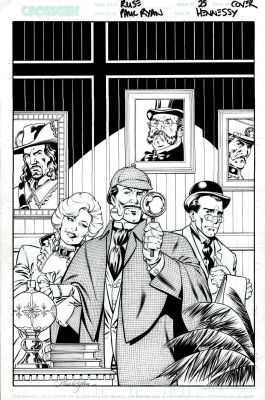 Paul Ryan | Ruse #25 Cover (Theo Dare As the Master Detective, Simon Archard & Emma Bishop!) 2003 | Romitaman