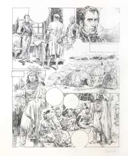 Serpieri, Paolo Eleuteri - Originale plate Tecumseh - Storie del West | Catawiki