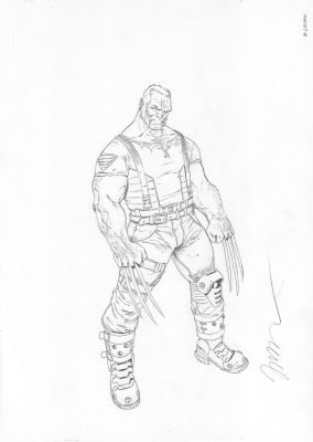 Marko Djurdjevic | Old Man Logan Video Game Character Design Art Page Character Design | Splash Page