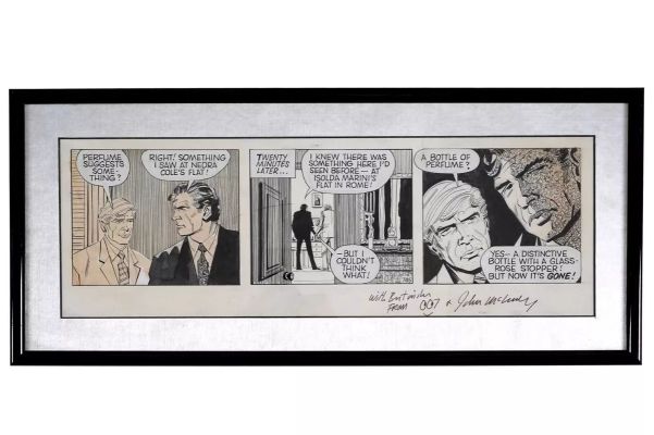 Lot 417 - Artwork for James Bond by John McLusky | misc / divers