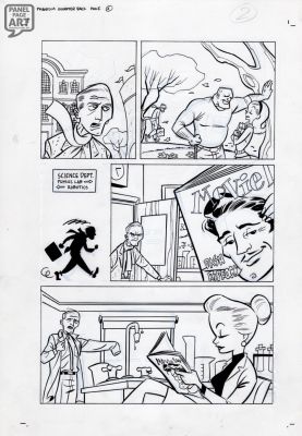 Darwyn Cooke | Dc Comics Presents: Superman # 1 Page 2 | Panel Page Art