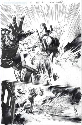 Jason Howard | Transformers (2023 Image) Issue 34 Page 18 | Splash Page