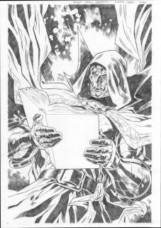 DOOM in One World Under Doom #2 Original Art Carlos Gómez