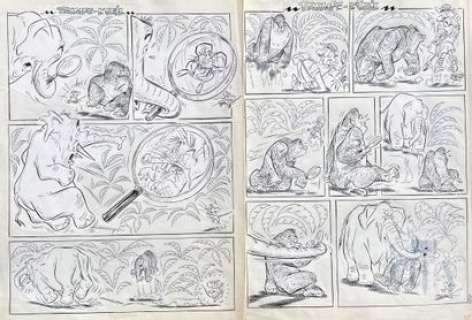 Tenas/Monsieur Duchemin. "Trompe-L’Å“il" gag muet en 2… | Dagoty