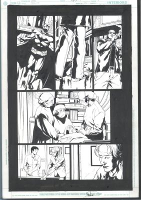 Pete Woods Cam Smith | Nice Pete Woods Batman Page From Detective Comics Issue Detective Comics # 791 Page 8 | Koch Comic Art