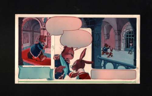 Toonder studio’s - Originele strook - Panda en  de Gevonden Schat / Panda Comics - (1949/1952) | Catawiki