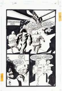 Simon Bisley | LOBO’S BACK #2 PG 16 Half Splash | Black Line Fever