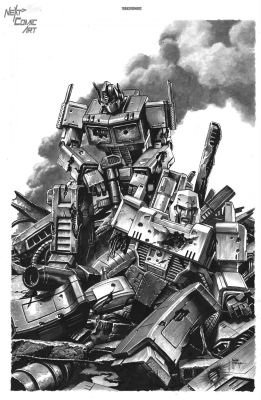 Mico Suayan - Transformers #33 Issue 33 Page Cover