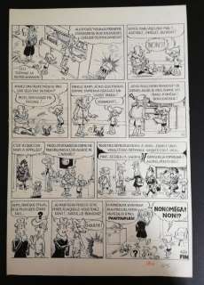 Devos, Jacques - Planche originale - Génial Olivier - [années 70] | Catawiki