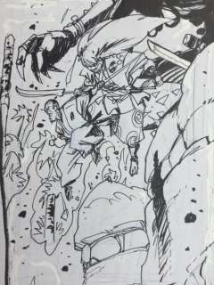 Hub - Dessin original - Projet de couverture - Okko - Le Cycle du Feu | Catawiki