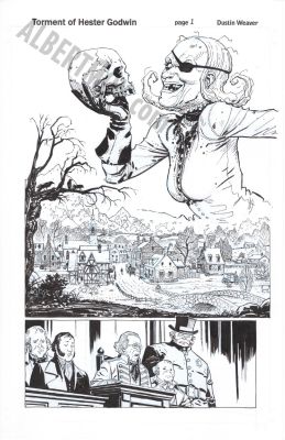 Dustin Weaver | Catacomb of Torment Issue 11 Page 1 | Albert Moy