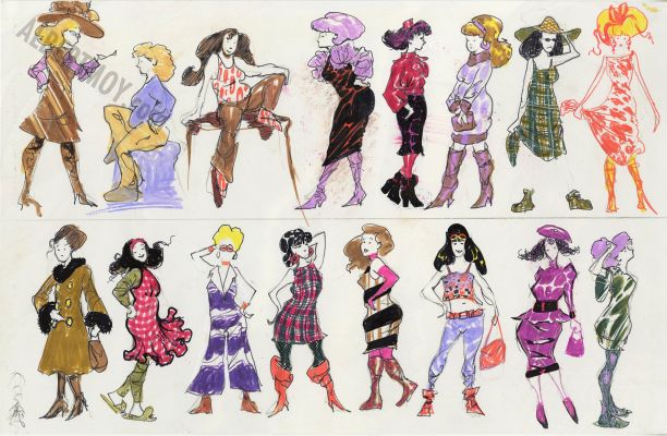 Sam Kieth | Fashion Page 474 | Albert Moy