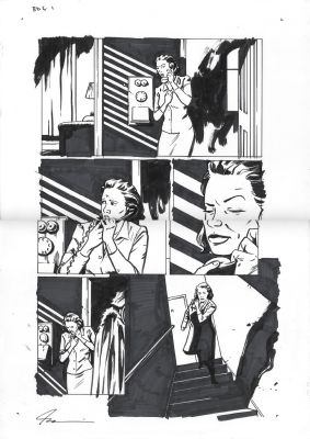 Jacob Phillips | The Peril of the Brutal Dark: an Ezra Cain Mystery Issue 06 Page 01 | Splash Page