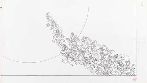 Magnus (Roberto Raviola) - "Le femmine incantate - La grande signora", 1991 | Urania Casa d’Aste