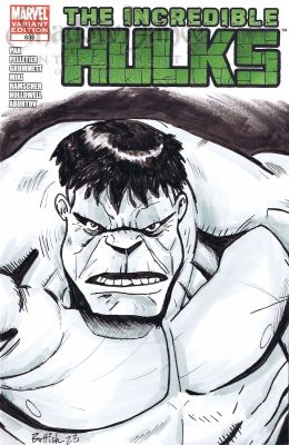 Matt Buttich | Hulk Sketch Cover By Matt Buttich (2023) | ComicArtFans Classifieds