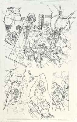 Pepe Larraz | Spider Girl: Spider Island #2 P.12 | The Green Room