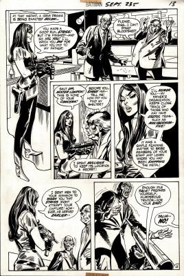 Dick Giordano, Irv Novick | Batman #235 P 12 (Historic Very Early Talia Al Ghul Story Page!) 1971 | Romitaman