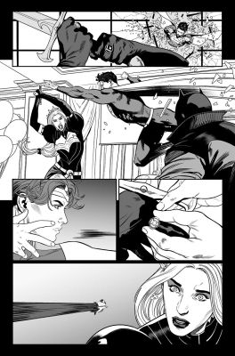 Daniel Sampere | Wonder Woman #31 Page 17 | Black Diamond