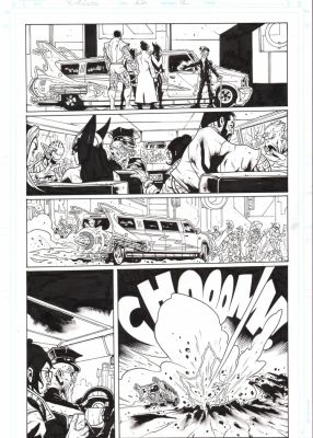 Paul Davidson – X-Force – 42p12 – Colossus Wolverine Domino Beast Sage | Berserker Art