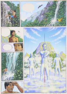 Sergio Macedo (Né En 1951) | Moorea, 2 planches originales (pp. 2 et 42) 1983 Encre de… | Fauve Paris