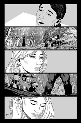 Daniel Sampere | Wonder Woman #32 Page 07 | Black Diamond