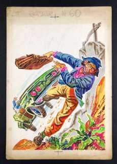 Radar #60 - Antonio Canale - original cover - Page séparée - EO - (1963) | Catawiki