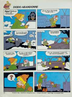 BROWNE / WALKER - HIPPOLYTE ET CLÉMENTINE- "Dodo Abandonne" | Collauctions