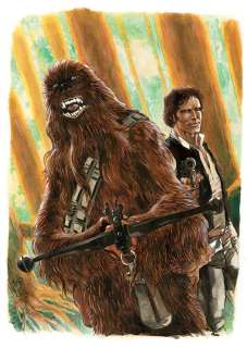 Giuseppe Camuncoli | Giuseppe Camuncoli - "Star Wars" Illustration For Official Star Wars Portfolio | ComicArtFans Classifieds