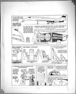 Aviation/ Concorde... | Aviation/ Concorde - Histoire complète en 3 planches... | Farrando