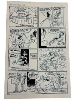 Sad Sack Comics Original Storyboard Production Comic Art | Los Angeles Estate Auction