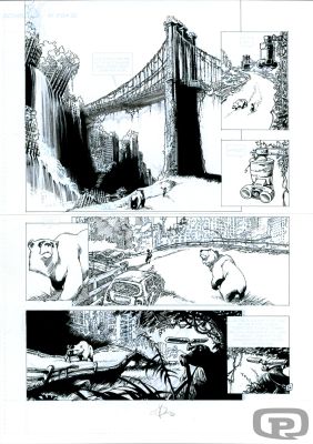 Olivier Vatine | Niourk Volume 2, Page 26 - Original Art by Olivier Vatine | Pulp’s Art