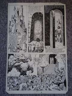 Conan The Barbarian #118 - Original Artwork by Ernie Chan - Page 21 - (1981) | Catawiki