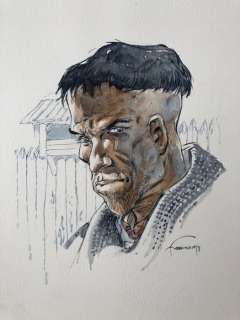 De Torens van Schemerwoude - Originele aquarel - Aymar de Bois-Maury | Catawiki