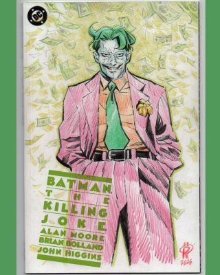 BATMAN The Killing Joke – Blank Cover Art by Raül F. | Black Diamond