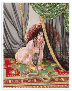 Miralles | ANA MIRALLES DJINN Dargaud Mortelle séduction, illustration... | Daniel Maghen Enchères