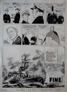 Breccia, Alberto - Original page - Corriere dei piccoli - L’ultimo Corsaro | Catawiki