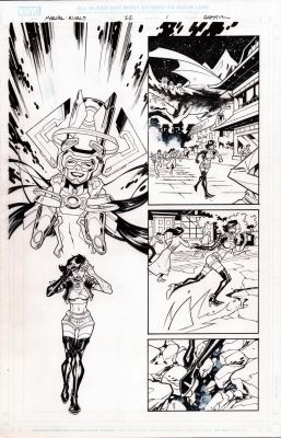 MARVEL RIVALS- LUNA SNOW, GALACTA, DOOM, DAREDEVIL - ERIC GAPSTUR | Comix Art Studio