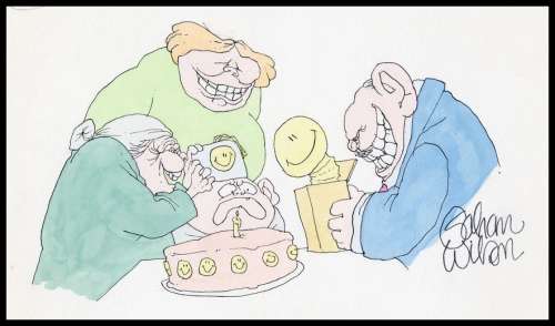 Gahan Wilson | 1970’S Color Illo. | ComicArtFans Classifieds