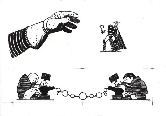 Gabriel H. Walta | Pin-Up Thor & Loki: Epic Tales from Marvel Mythology | The Green Room