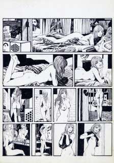 Manara Milo - "Il sortilegio", anni 70 | Urania Casa d’Aste