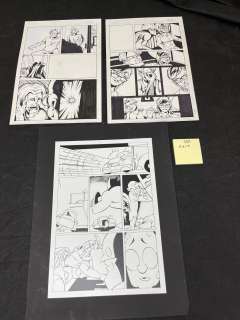 Group of 3 Comic Art Pages | misc / divers