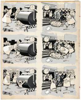 AL JAFFEE "HUMBUG" #7 CARTOON ORIGINAL ART. | Hake’s