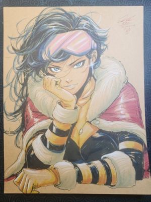 Jubilee Marvel Mystic Style Original Fine Art Signed 8.5x11 COA | eBay US (Buy It Now)