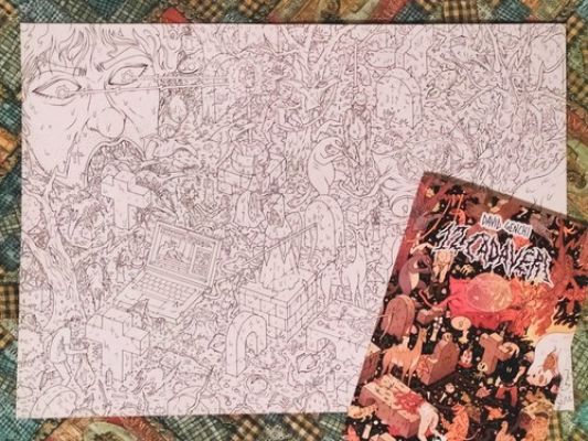 Copertina Tavola Originale David Genchi - 12 Cadaveri Hollow Press Bellissima A3 | eBay Europe (Buy It Now)