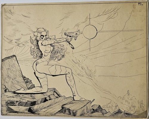ARTHUR ADAMS Earliest MARVEL Original Art! MARIONETTE Micronauts April 30, 1982 | eBay US (Buy It Now)