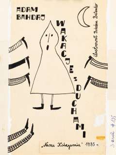 Bohdan Butenko (1931 - 2019) | Bohdan Butenko | "Wakacje z duchami", ilustracja książkowa, 1962/ 1985 | Desa Unicum