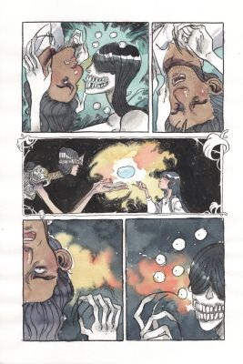 Morgan Beem | Author Immortal # 3 Page 16 | The Artist Bullpen